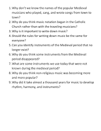 List of acid rock artists. Why Don T We Know The Names Of The Popular Medieval Musicians