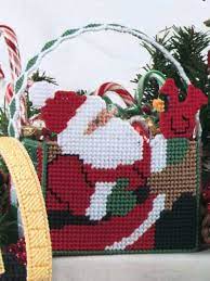 The project is easy for kids to stitch. Free Christmas Plastic Canvas Patterns