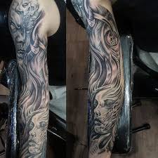 Flying angel and demon tattoo design. Top 87 Demon Tattoo Ideas 2021 Inspiration Guide