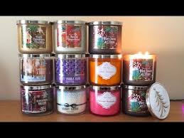 Bath Body Works Winter Holiday 2016 Test Candle Haul Youtube