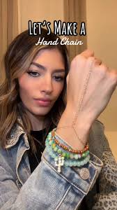 How to Make A Hand Chain from A Necklace