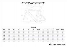 Colnago Concept Framekit Njbk Complete Bicycles Accessories And Servicing Hup Leong Company Online