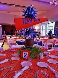 Cute Centerpiece For Football Party Cheer Party Football Banquet Centerpieces Cheer Banquet