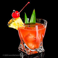 A bracing way to start the evening with a combination of bacardí black rum and martini & rossi bitter liqueur. Kitchen Riffs The Jungle Bird Cocktail