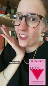 “Blood” by Dr. Jen Gunter #blood #booktok #bookreview #menstruation  #nonfictionbooktok @Kaitlyn