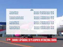 Perché sprecare tempo per fare una ricerca se c'è un'opportunità più conveniente di usufruire di sconti, promozioni e svendite di lowcost via internet. Zborurile SÄptÄmanale De Pe Aeroportul InternaÅ£ional Craiova Youtube