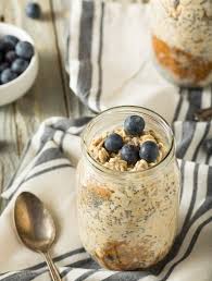 Our final overnight oats recipe is a high protein version! Blueberry Overnight Oats Overnight Oats Recipe Twosleevers