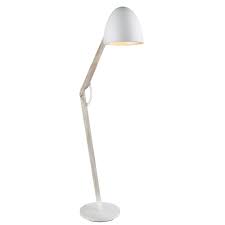 Led Stehlampe Alu Holz Verstellbares Gelenk H 188 Cm Gaua