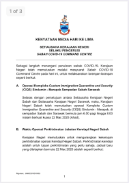 Prn sabah proses penamaan calon berjalan lancar. Jabatan Penerangan Sabah No Twitter Kenyataan Media Hari Kelima Setiausaha Kerajaan Negeri Selaku Pengerusi Sabah Covid 19 Command Centre Sumber Pejabat Akhbar Dan Penerbitan Jabatan Ketua Menteri Japensabah Perintahkawalanpergerakan