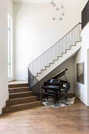 Tour A Houston Texas Home Designed By Marie Flanigan Staircase Design Transitional Staircase House Design