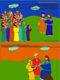  Cerita Bergambar Yesus Memberi Makan Lima Ribu Orang