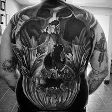 Best Black And Grey Tattoo Artists In Michigan 60 Great Tattoos For Men Masculine Design Ideas Skull Tattoos Tattoo Artists Back Piece Tattoo