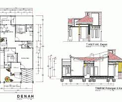 Rumah adat padang berbentuk rumah panggung. Desain Gambar Denah Rumah Sederhana Lengkap Yang Unik Rumahminimalispro Com