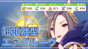 Uma musume pretty derby is a multimedia franchise created by cygames. ã‚¦ãƒžå¨˜ ãƒ¬ã‚¸ã‚§ãƒ³ãƒ‰ãƒ¬ãƒ¼ã‚¹å¯¾ç­–ã« çŸ­è·é›¢åž‹ã‚¨ã‚¢ã‚°ãƒ«ãƒ¼ãƒ´aãƒ©ãƒ³ã‚¯è‚²æˆè«– ã‚¦ãƒžå¨˜ãƒˆãƒ¬ãƒ¼ãƒŠãƒ¼é¤Šæˆæ‰€