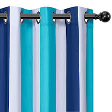 We did not find results for: Buy Lordtex Navy And Blue Striped Kids Curtains For Bedroom Light Filtering Polyester Cotton Blended Grommet Window Drapes For Boys And Girls Room 36 X 54 Inches Long Set Of 2