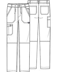 Cherokee Ww140t Mens Fly Front Pant Discount Nursing Uniforms