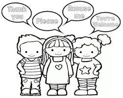 Good manners arts and crafts. Manners Coloring Page Manners Preschool Manners For Kids Preschool Printables
