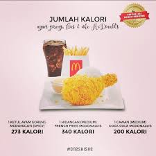 Satu ayam goreng mcd bersamaan 273 kalori (spicy). Temahitammerah Instagram Posts Photos And Videos Picuki Com