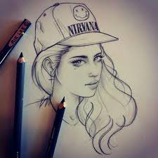 Résultat de recherche d'images pour "dessin fille fashion"