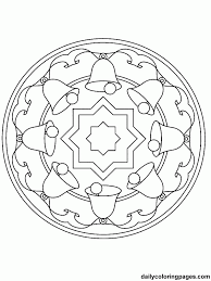 Download and print for free. Christmas Mandala Coloring Pages Coloring Home