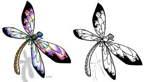 Stacee and yasmin were great with the girls, and the beads were beautiful. Dragonfly Tattoo For Stycks By Michu On Deviantart