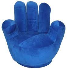 check out http handchair org for a chair shaped like a hand find the best quality hand chair here weird furniture game room chairs hand chair