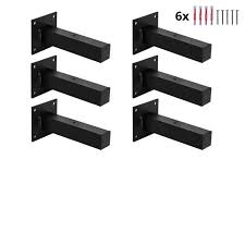 La sélection produits leroy merlin de ce samedi au meilleur prix ! Holzbrink 6x Support D Etagere Murale Fixation Style Industriel Equerre En Acier Longueur 200mm Noir Cdiscount Bricolage