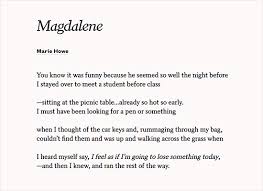 Poets Org On Twitter I Heard Myself Say I Feel As If I M Going To Lose Something Today Marie Howe Worldaidsday Https T Co Okzf7xxp37 Https T Co 4l5zlcnqil