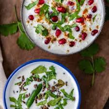 Step 2 blend in the mint leaves and curd. Cucumber Raita Shweta In The Kitchen