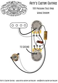 Bass circuit wiring kit tone volume control pots socket gold. Prewired Harness Precision Tele Bass Arty S Custom Guitars