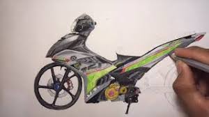 Bahasa weda adalah bahasa lisan sekaligus tertulis pada zaman india kuno. Drawing Y15zr Modified Y15zr Vietnam Thy Arts Youtube