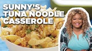 Recipe courtesy of ree drummond. Sunny Anderson S Tuna Noodle Casserole Cooking For Real Food Network Youtube