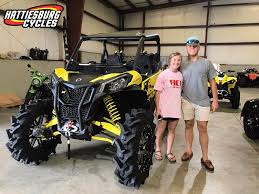 Congratulations To Dawn And Jesse Sanders From Perkinston Ms For Purchasing A 2019 Can Am Maverick Sport Xmr 1000r At Hattiesbur Hattiesburg Gmc Trucks Can Am