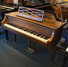 Amro Music Kimball 4 4 Walnut Satin La Petite Grand Piano
