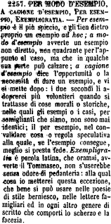 Esempio Dizionario Significato E Curiosita