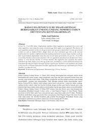 We did not find results for: Pdf Batas Usia Pensiun Guru Swasta Ditinjau Berdasarkan Undang Undang Nomor 13 Tahun 2003 Tentang Ketenagakerjaan