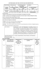 Cost accounting it is a process via which we determine the costs of goods and services. Cma Unit I