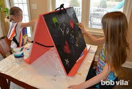 Diy Kids Craft Your Own Tabletop Easel Diy Easel Kids Art Easel Kids Easel
