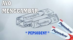 Menggambar Pasta Gigi Pepsodent Youtube