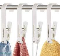 Clothespins Hook Big, Laundry Hooks Clip Multipurpose Hook, Strong Large  Plastic Clothes pins, Quilt Clip，Utility Hooks for Clothing Store ，Office &  ...