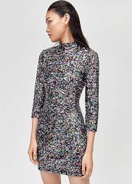 Rainbow Sequin Dress By Warehouse Sparkly Dress Pretty Dresses Latest Fashion Clothes