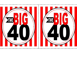 On this page, get inspired by more than 150 examples of birthday messages that pay tribute to turning 40. 40th Birthday Free Printable 40th Birthday Banner Birthday Printables 40th Birthday