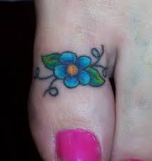 Wedding ring tattoos on the other hand add an element of permanence to the symbol. 18 Beautiful Flower Toe Tattoos