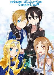 Sword Art Online Series At Japan It S August 10 Finally Last Volume Of Sword Art Online Season Sword Art Online Wallpaper Sword Art