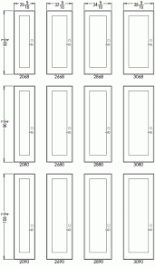 Interior Door Size Chart Sunsets Top