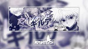 He smiled and quickly dashed out the door. Killua Header Made By Me Re Upload Hunterxhunter