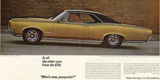 1966 your grandmother could drive the pontiac gto if necessary grandmother could drive the pontiac gto