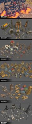 Simple Fantasy Cartoon Assets 3d Fantasy Unity Asset Store Game Concept Art Low Poly Games Environment Concept Art
