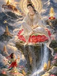 KUAN YIN, BIENVENIDA A MAHATMA ÁREA DE YOGA!!!! 🧘 🙏 🧘 🙏 Kuan yin es la bodhisattva de la compasión, misericordia y amor en el budismo, venerada como la "Diosa que escucha