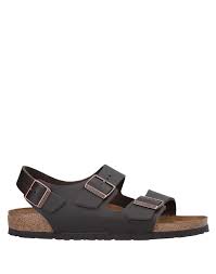 Mens Birkenstock Size Chart Cm Birkenstock Milano Sandals In Dark Brown Brown Modesens Birkenstock Sandals Birkenstock Flip Flop Shoes